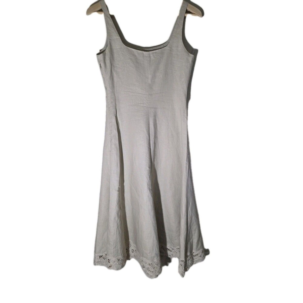 Banana Republic Linen Sleeveless Dress Size 0